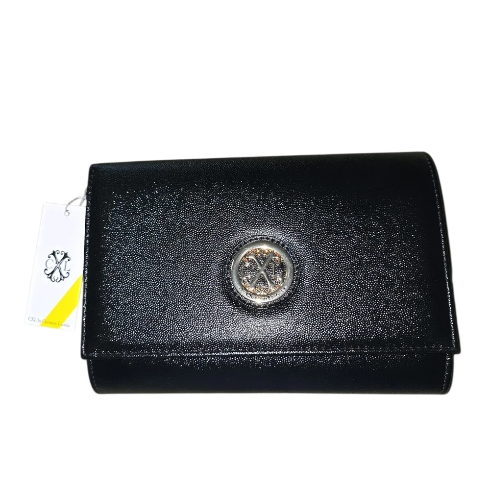 CXL by Christian Lacroix Paris Cavier Clutch W/detatchable Chain, NWT!